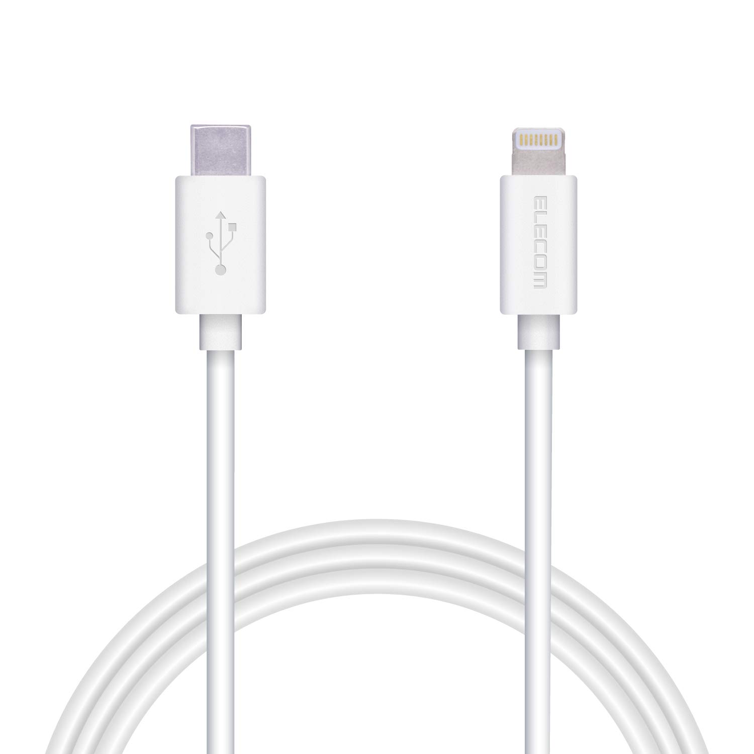 NAGR Type-C to LightningP[u (USB PDΉ) CgjO iPhone [dP[u X^_[h y iPhone 13 / 12 / SE (2) Ή z AppleFؕi 1m zCg MPA-FCL10WH