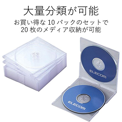 NA���쥳�� CD/DVD�����ץ饱����/2���Ǽ/10�ѥå�/���ꥢ