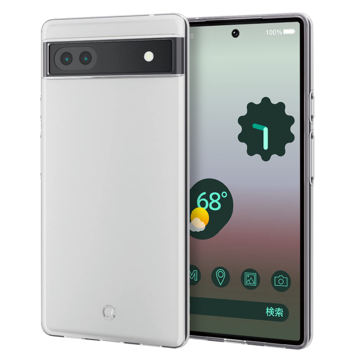 NAエレコム Google Pixel 6a ケース カバー ソフトケース TPU [耐久性+弾力性] ストラップホール付き 透明 クリア PM-P221UCTCR