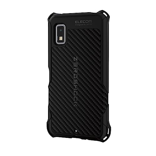 NA���쥳�� AQUOS wish3 (SH-53D) ������ �Ѿ׷� �׷�ۼ� ZEROSHOCK ����å� �ͤĳѥ���ѡ� �ϥ˥��๽¤ ���ȥ�åץۡ����դ� �֥�å� PMWS233ZEROGBK