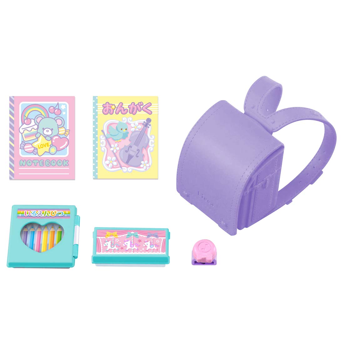 NAタカラトミー リカちゃん LG-09 おしゃれなランドセルセット 着せ替え おままごと おもちゃ 3歳以上