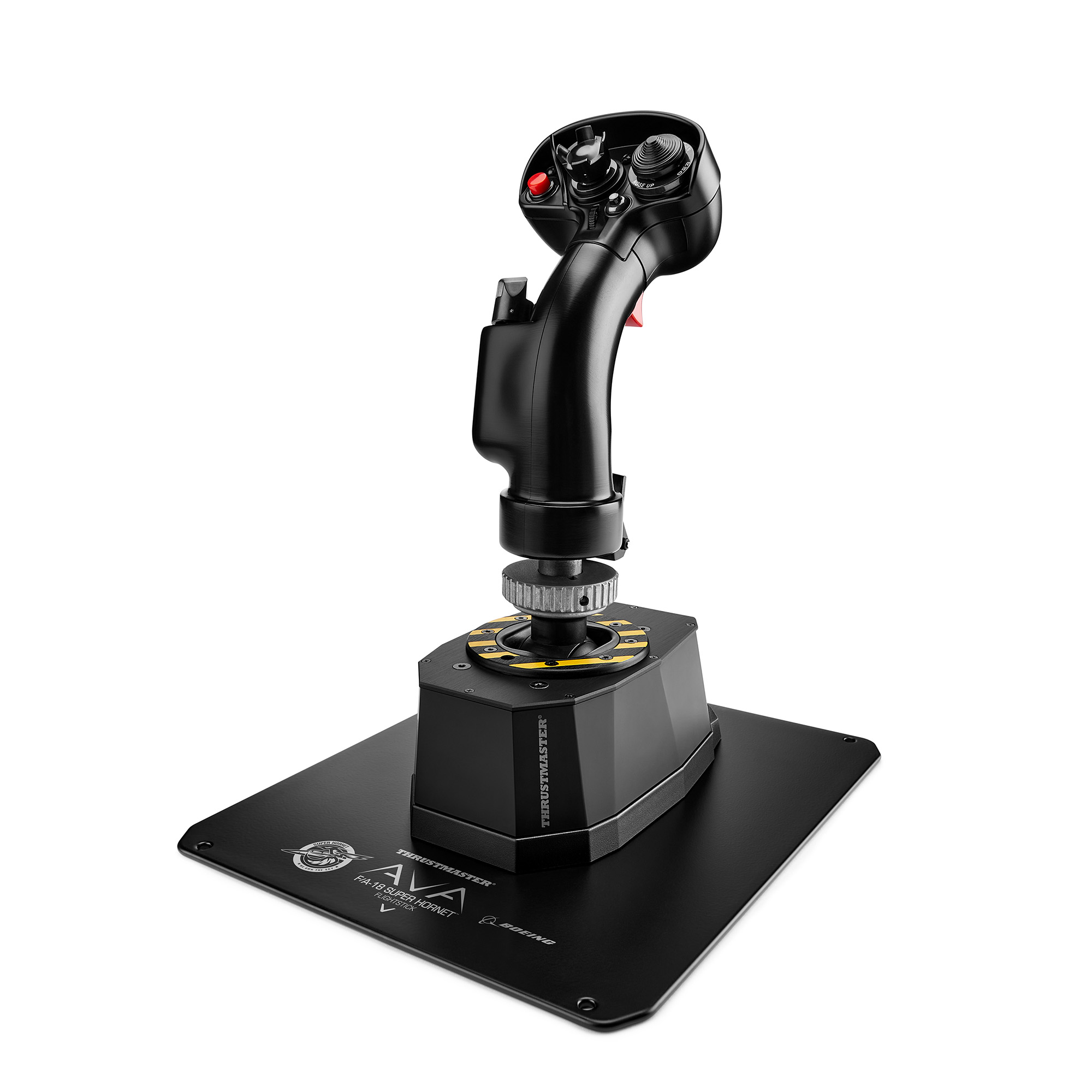 Thrustmaster スラストマスター フライトスティック AVA F/A-18 Super Hornet Flightstick PC対応 フライトシミュレーター モジュラーベース F/A-18C Hornet戦闘機レプリカ 国内正規品