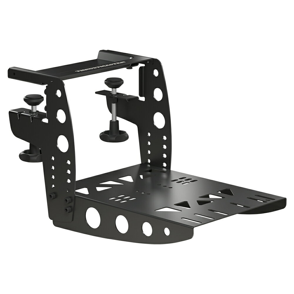 Thrustmaster スラストマスター マウントシステム TM Flying Clamp PC 対応 フライトシミュレーター 100%金属製 デスク・テーブル取付用 ジョイスティック/スロットル用 国内
