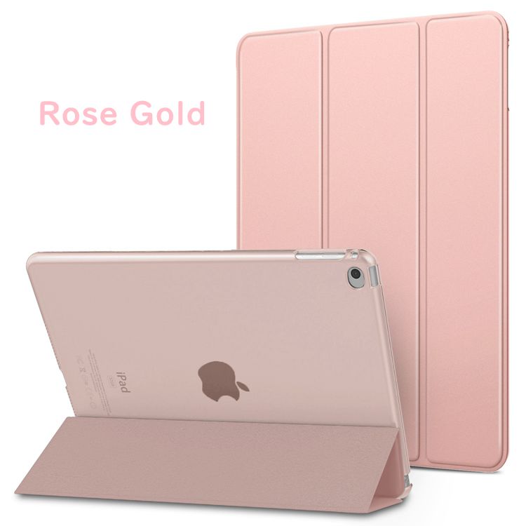 ipadairケースiPadAirカバーアイパッドエアケースiPad52013ケースATiCAppleiPadAir(iPad52013)9.7インチ用三つ折り半透明超薄型軽量型スタンドケースオートスリープ機能衝撃吸収保護ケース3つ折り手帳型