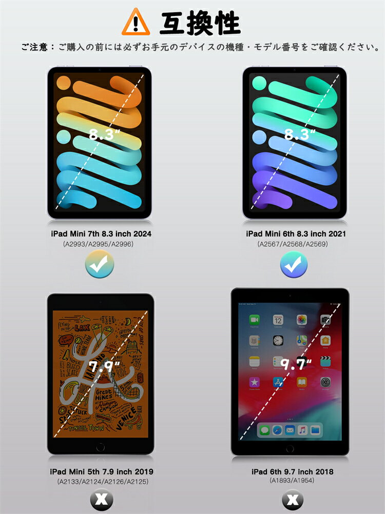 iPad mini A17 Pro ケース 2024 iPad mini7 mini6 ケース カバー mini 6 8.3インチ...