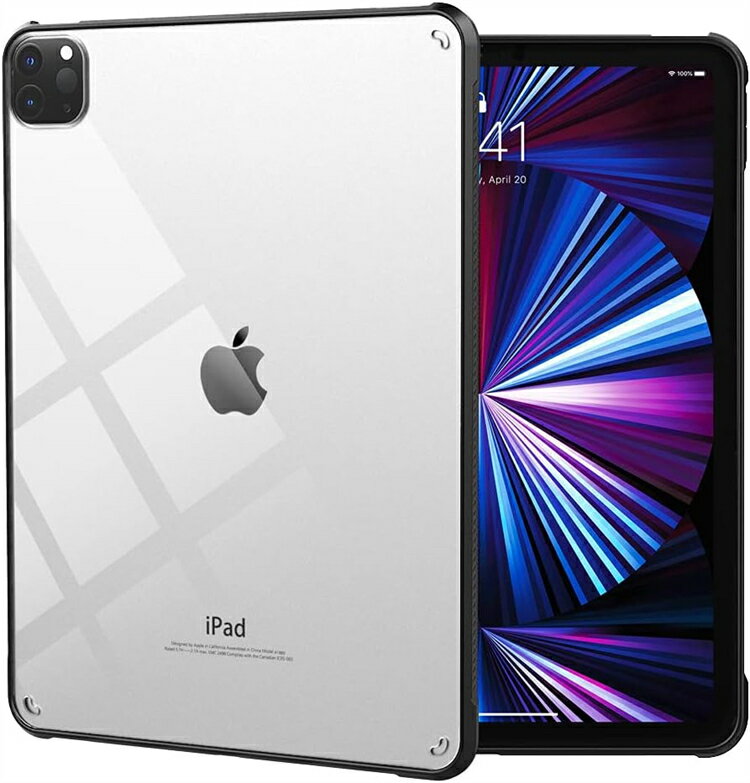 ＼クーポンで300円OFF 5/16迄／iPad Pro 11 ケース 2022/2021 保護カバー ATiC iPad Pro 11 第4世代 カバー iPad Pro 11 第3世代 カバー 透明背面カバー アイパッドプロー 11 2022 タブレットケース 保護カバー 四角加固 擦り傷防止 ビジネスケース 薄型 衝撃吸収