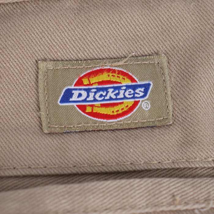 ディッキーズ ワークパンツ ペインターパンツ ボトムス アメリカ買付品 海外古着 大きいサイズ メンズ 42×32サイズ ベージュ Dickies 【中古】