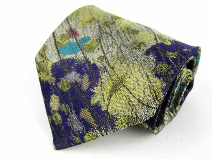 【39％OFFクーポン配布中】ミッソーニ ブランドネクタイ 総柄 シルク 日本製 イタリア生地 メンズ マルチカラー Missoni 【中古】