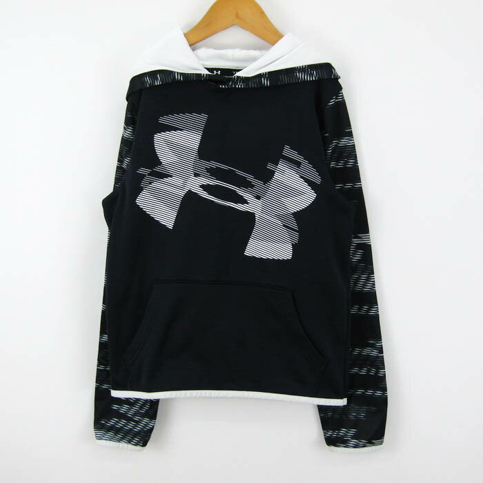 アンダーアーマー 長袖パーカー プルオーバー コールドギア ルーズ トップス キッズ 男の子用 YMDサイ..