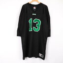 【全品39%OFFクーポン 5/14 10:59 まで】アレソンアスレチック Tシャツ The Irishman's BarBQ#13 大きいサイズ ゲームシャツ トップス メンズ 2XLサイズ ブラック AllesonAthletic 【中古】