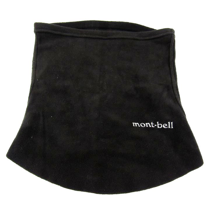 モンベル ネックウォーマー シャミースネックゲーター 1118161 アウトドア スポーツ レディース メンズ FREEサイズ ブラック mont-bell 【中古】のサムネイル