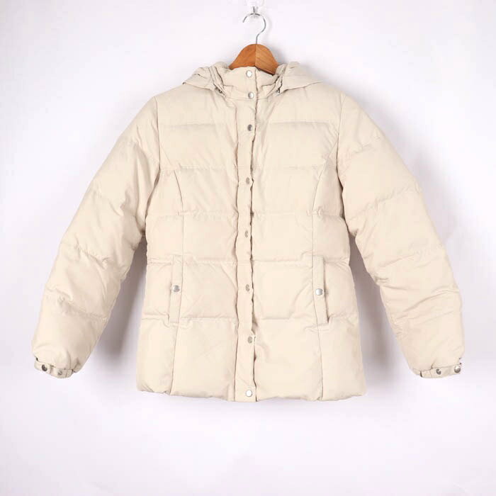 【全品39％OFFクーポン配布中】クリアインプレッション ダウンジャケット 無地 アウター レディース 2サイズ ベージュ CLEAR IMPRESSION 【中古】