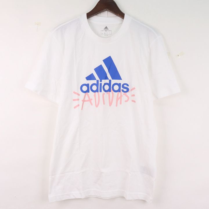 ySi50%OFFN[| 5/27 10:59 ܂ŁzAfB_X TVc Ci[Vc X|[cEGA\ vg  100% Y STCY zCg adidas yÁz