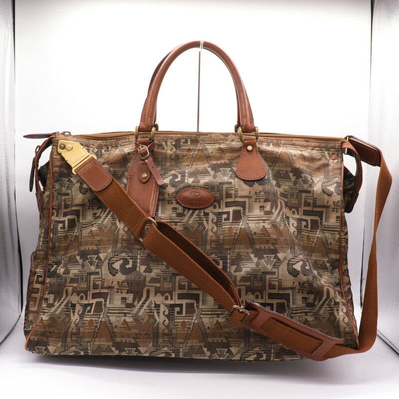 シンカワリュウサク ボストンバッグ 旅行 ショルダーバッグ 斜め掛け ブランド 鞄 レディース ブラウン..