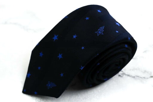 パーソンズ ブランドネクタイ 星 小紋柄 総柄 シルク メンズ ネイビー PERSONS 【中古】 パーソンズ ブランドネクタイ 星 小紋柄 総柄 シルク メンズ ネイビー PERSONS 【中古】