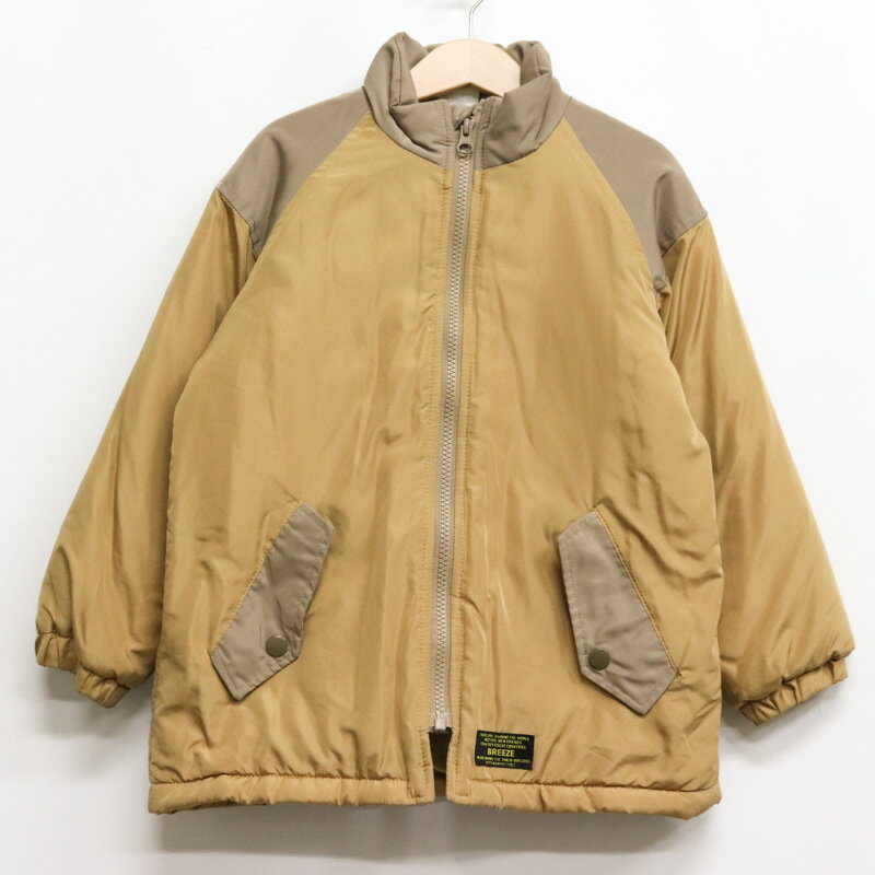 【全品39％OFFクーポン配布中】ブリーズ ナイロンジャケット 中綿入り ジャンパー アウター キッズ 男..