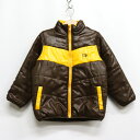 【楽天スーパーSALE 50%OFF 9月4日20:00〜9月11日01:59まで】オーシャンパシフィック ナイロンジャケット 中綿入り ジャンパー アウター キッズ 男の子用 S(100-110)サイズ ブラウン oceanpacific 【中古】(4)