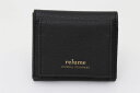 レリューム ジャーナルスタンダード 三つ折り財布 未使用 ブランド ウォレット レディース ブラック relume 【中古】