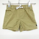 【4/20 11:00から 50%OFFクーポン】ラルフローレン ショートパンツ 無地 ロゴ ベビー 男の子用 12Mサイズ ベージュ RALPH LAUREN 【中古】