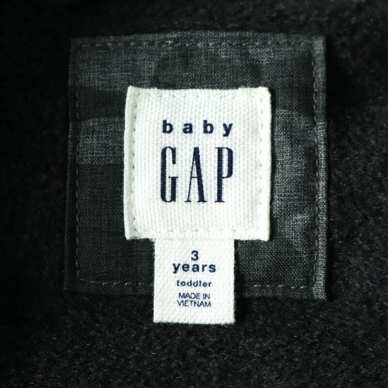 楽天スーパーSALE【半額50%OFF】ギャップ ダウンベスト 中綿入り カモフラ柄 アウター キッズ 男の子用 100サイズ グレー GAP 【中古】