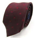 モダリトルノ ブランド ネクタイ シルク チェンジタイ ドット柄 メンズ パープル MODA RITORNO 【中古】(4)