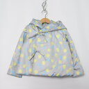 スワップミートマーケット 中綿入りパーカー ドット柄 ジャンパー アウター キッズ 女の子用 Sサイズ グレー SWAP MEET MARKET 【中古】(4)