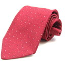 ブルックスブラザーズ ブランドネクタイ ワイドタイ 小紋柄 シルク アメリカ製 メンズ レッド Brooks Brothers 【中古】(4)