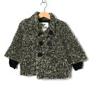 スライ ピーコート ウール混 アウター ベビー 男の子用 90サイズ グレー SLY 【中古】