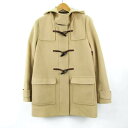 インディヴィ ダッフルコート アウター ジャケット ロング丈 ウール混 ワールド レディース 40サイズ ベージュ INDIVI 【中古】