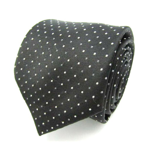 シンプルフレーズクラバット ブランドネクタイ ドット柄 メンズ ブラック SIMPLE PHRASE CRAVAT 【中古】 シンプルフレーズクラバット ブランドネクタイ ドット柄 メンズ ブラック SIMPLE PHRASE CRAVAT 【中古】