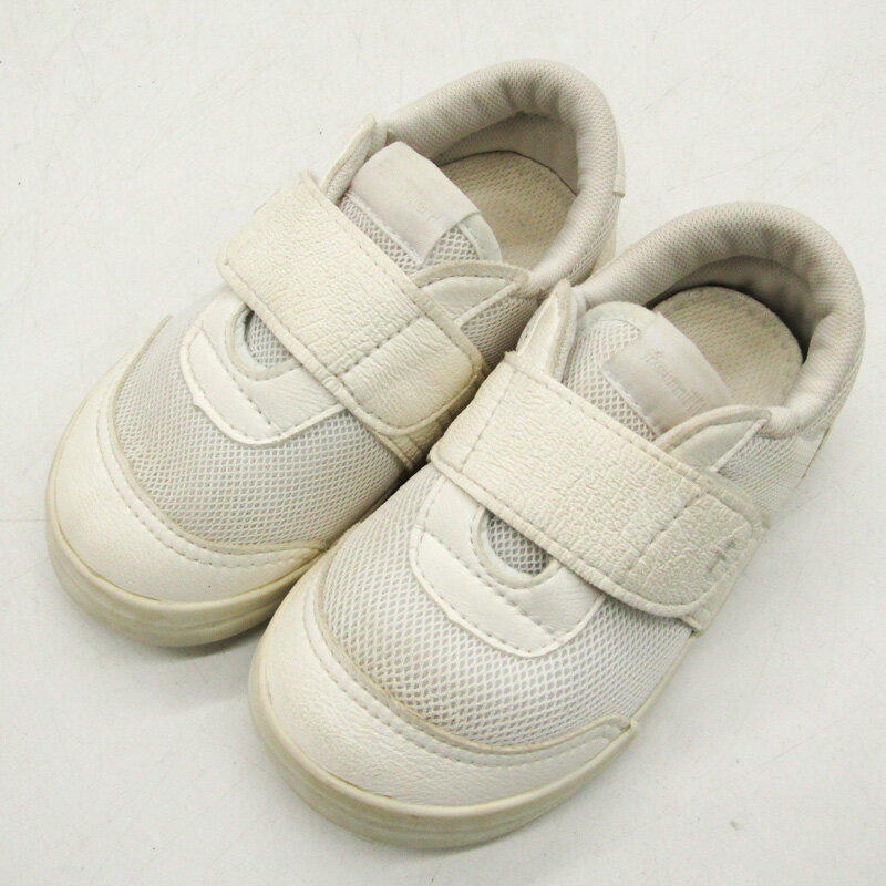 メル！familiar スニーカー　靴　18.5センチ　新品未使用 新品 ファミリア スニーカー 18cm ネイビー - メルカリ