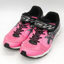 アシックス スニーカー ローカット TKB212 レーザービームRCMG 靴 シューズ 黒 キッズ 女の子用 23.5サイズ ブラック asics 【中古】