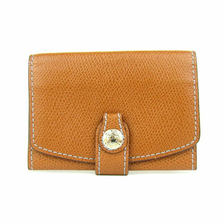 トプカピ 名刺入れ 名刺ケース カードケース ブランド レディース ブラウン TOPKAPI 【中古】