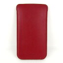 マルチケース Vluno スマホ メガネ 小物 フラグメントケース ポーチ レディース メンズ レッド case 【中古】