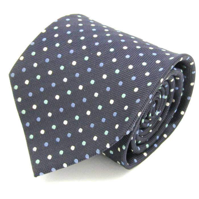 コムサデモードメン ブランド ネクタイ ドット シルク 日本製 PO メンズ グレー COMME CA DU MODE 【中古】