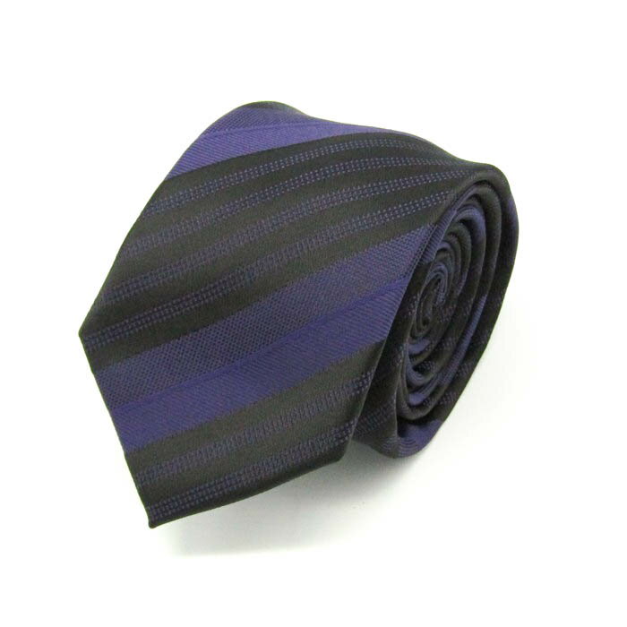 オリヒカ ブランド ネクタイ ストライプ柄 PO メンズ ネイビー ORIHICA 【中古】