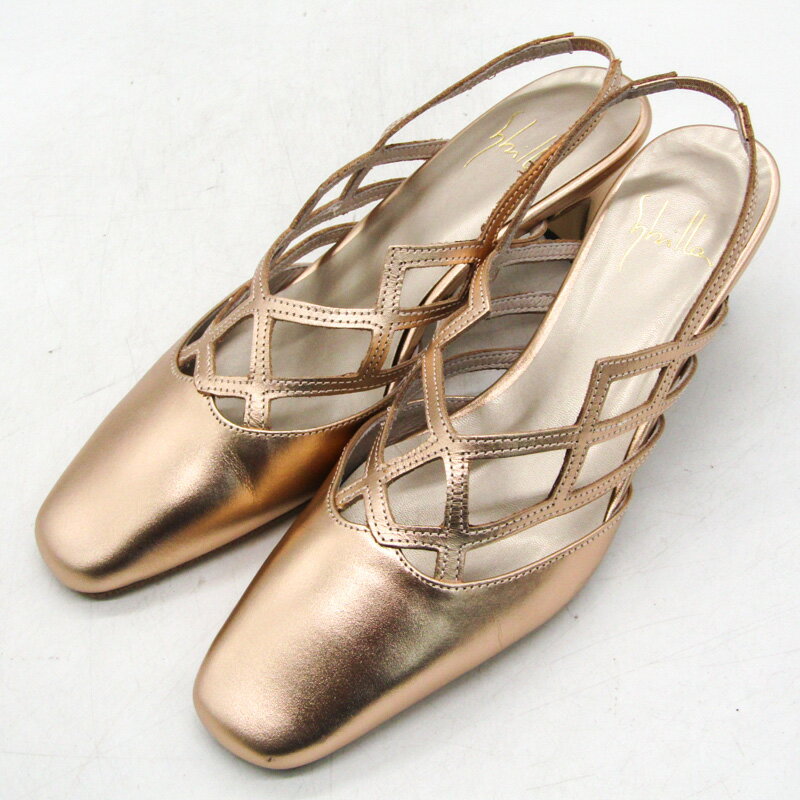 【中古】シビラパンプススクエアトゥ...