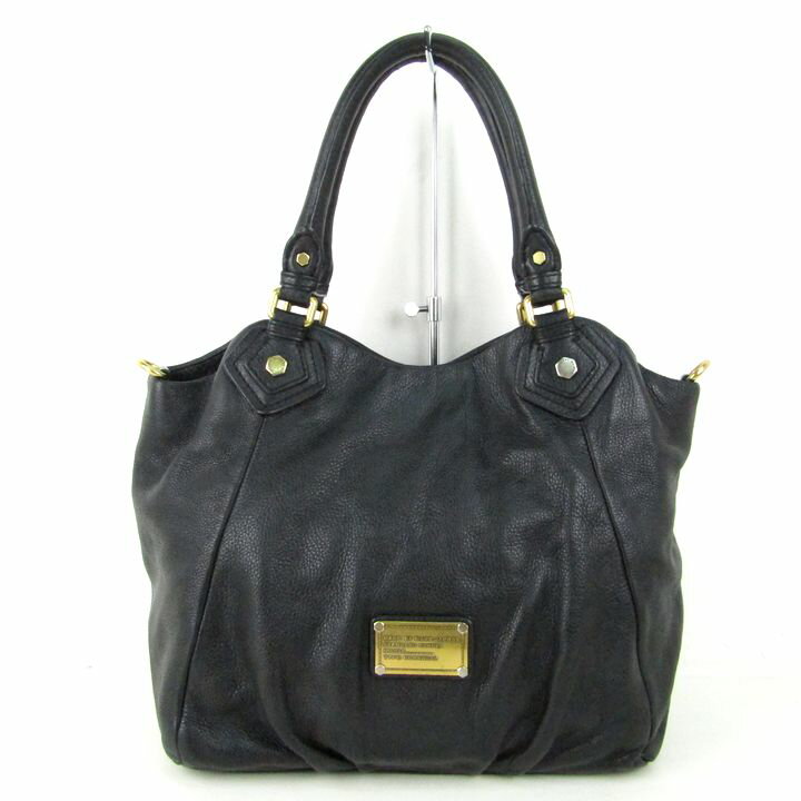 マークジェイコブス ハンドバッグ ショルダーバッグ 2way レザー 鞄 カバン ブランド 黒 レディース ブラック MARC JACOBS 【中古】
