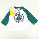 ケンゾー 長袖Tシャツ ライオン ジャングル コットン フランス製 トップス ベビー 男の子用 6Mサイズ グリーン KENZO 【中古】