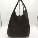 クリームカンパニー京都 ショルダーバッグ 本革 レザー 鞄 カバン ブランド レディース ブラウン Cream Compay Kyoto 【中古】