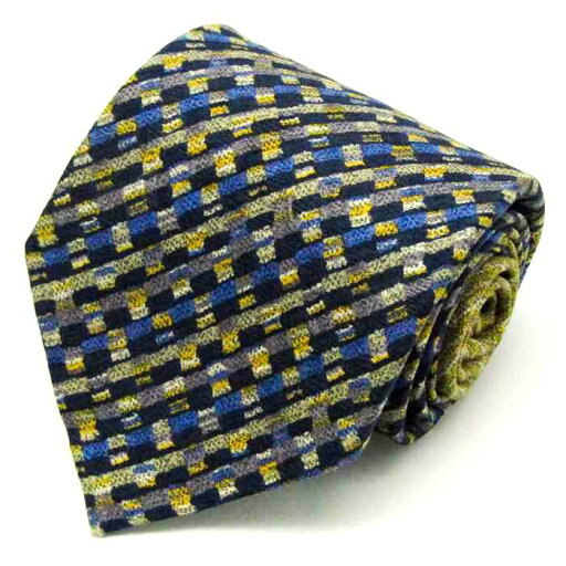 ミッソーニ ブランド ネクタイ ストライプ柄 シルク PO メンズ ネイビー Missoni 【中古】 ミッソーニ ブランド ネクタイ ストライプ柄 シルク PO メンズ ネイビー Missoni 【中古】