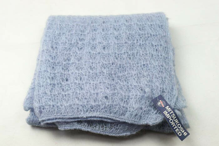 サルダリーニ マフラー 未使用 ニット イタリア製 ブランド 小物 レディース パープル Saldarini 【中古】