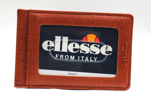 エレッセ パスケース カードケース 未使用 レザー ブランド 小物 レディース メンズ ブラウン ellesse 【中古】 エレッセ パスケース カードケース 未使用 レザー ブランド 小物 レディース メンズ ブラウン ellesse 【中古】