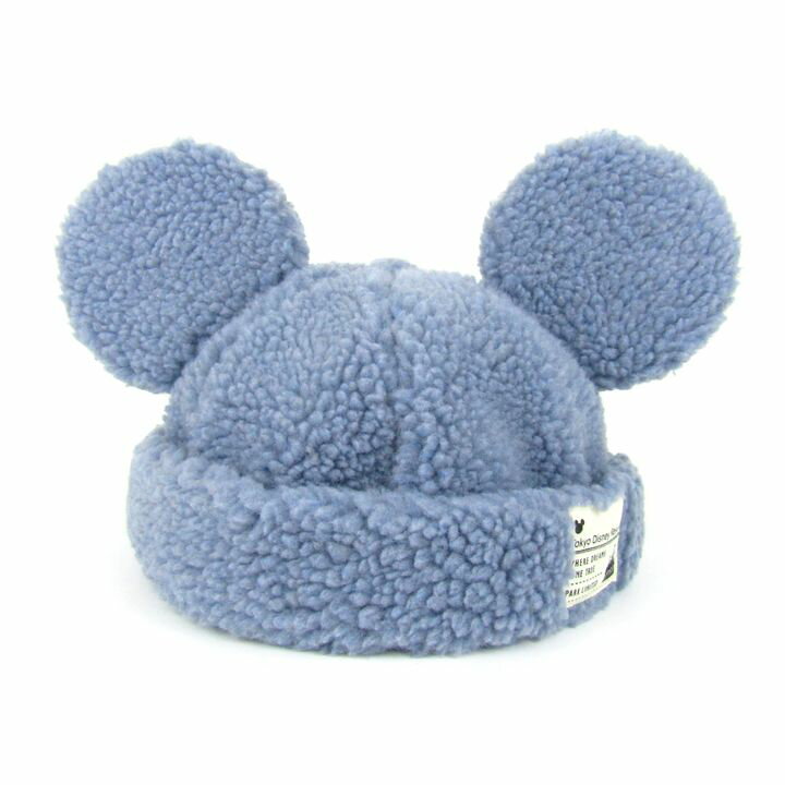 ディズニー ハット ボア ミッキー 東京ディズニーリゾート ファンキャップ 帽子 ブランド レディース ネイビー Disney 【中古】のサムネイル