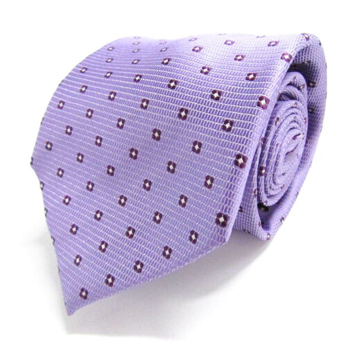 シンプルフレーズクラバット ブランド ネクタイ 小紋柄 ドット柄 PO メンズ パープル SIMPLE PHRASE CRAVAT 【中古】 シンプルフレーズクラバット ブランド ネクタイ 小紋柄 ドット柄 PO メンズ パープル SIMPLE PHRASE CRAVAT 【中古】