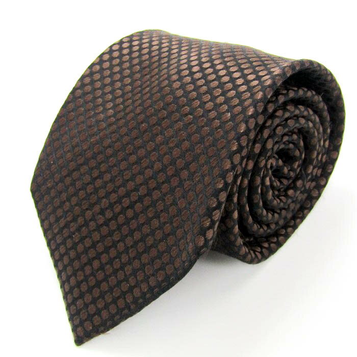 ブリックハウス ブランド ネクタイ ドット シルク PO メンズ ブラウン BRICK HOUSE 【中古】