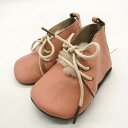 エミュー ブーツ 未使用 B12127 POPPY シューズ 靴 ベビー 女の子用 0-6Mサイズ ピンク EMU Australia 【中古】