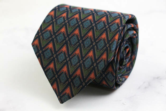 クリスチャンディオール ブランド ネクタイ チェック柄 シルク PO メンズ ネイビー Christian Dior 【中古】