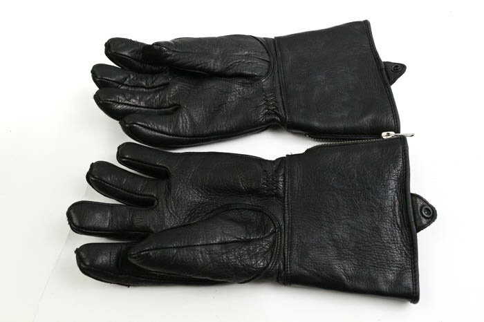 モトフィールド バイクグローブ レザー 手袋 ブランド 小物 メンズ Mサイズ ブラック MOTO FILD 【中古】