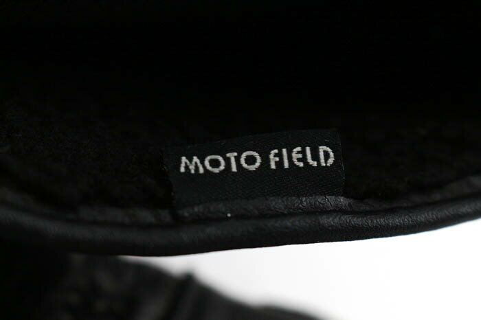 モトフィールド バイクグローブ レザー 手袋 ブランド 小物 メンズ Mサイズ ブラック MOTO FILD 【中古】
